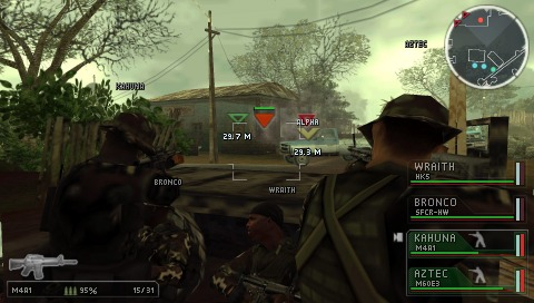 SOCOM US Navy Seals Tactical Strike screenshot 3 for PSP
